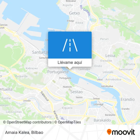 Mapa Amaia Kalea
