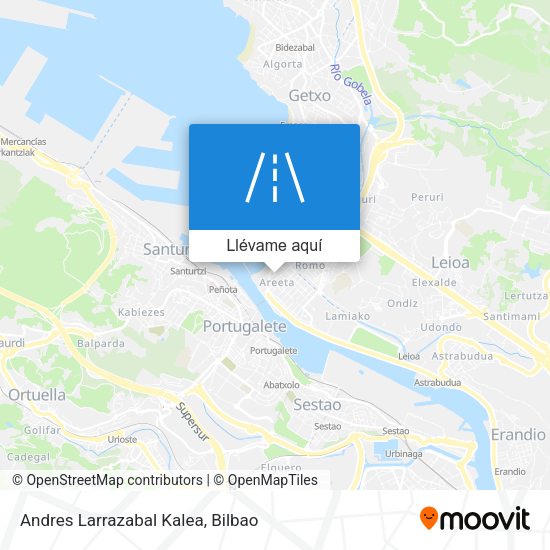 Mapa Andres Larrazabal Kalea