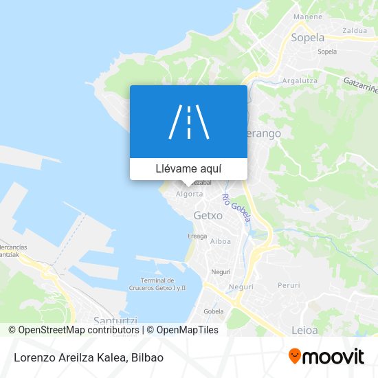 Mapa Lorenzo Areilza Kalea
