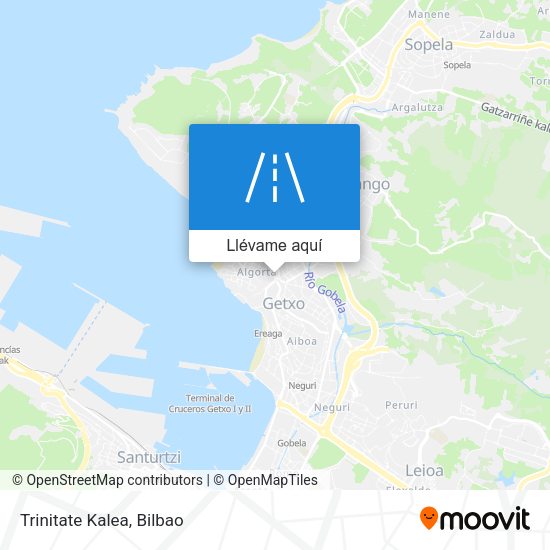 Mapa Trinitate Kalea