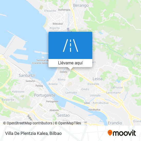 Mapa Villa De Plentzia Kalea