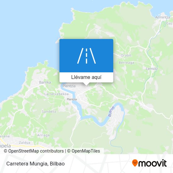 Mapa Carretera Mungia