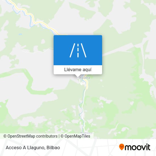 Mapa Acceso A Llaguno