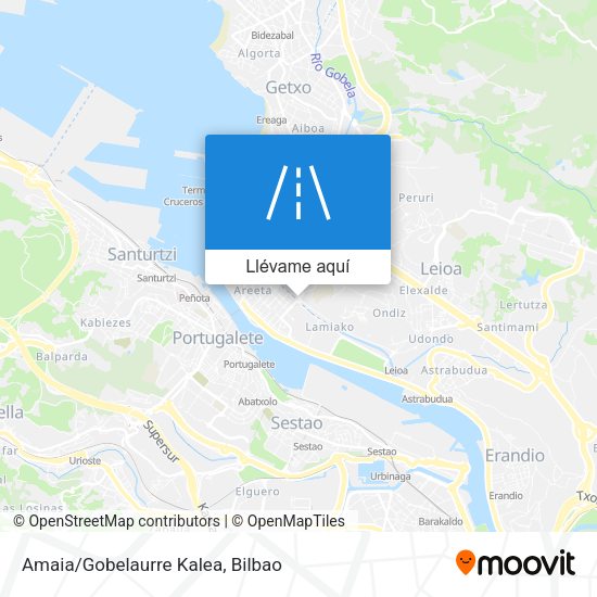 Mapa Amaia/Gobelaurre Kalea