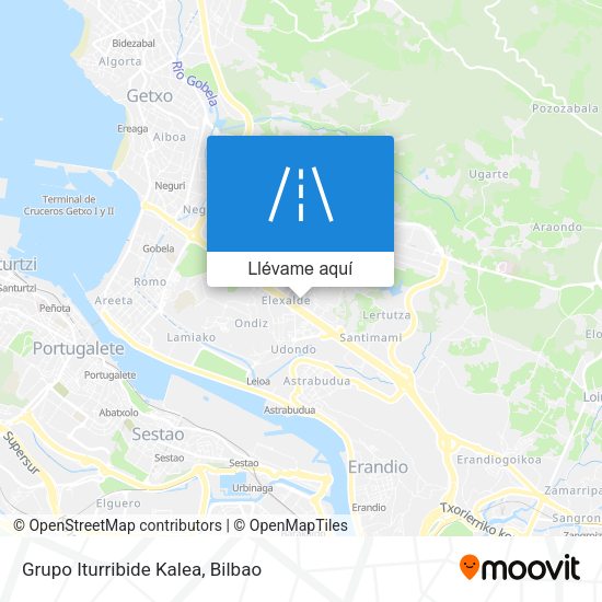 Mapa Grupo Iturribide Kalea