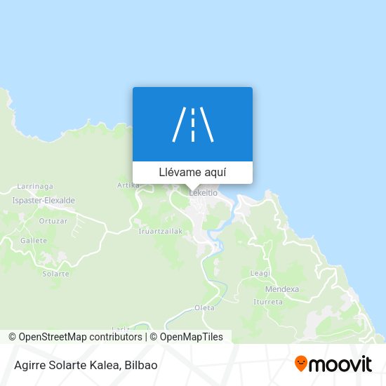 Mapa Agirre Solarte Kalea