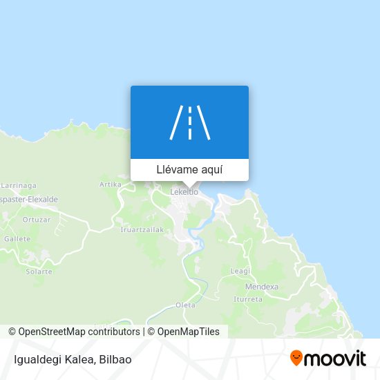 Mapa Igualdegi Kalea