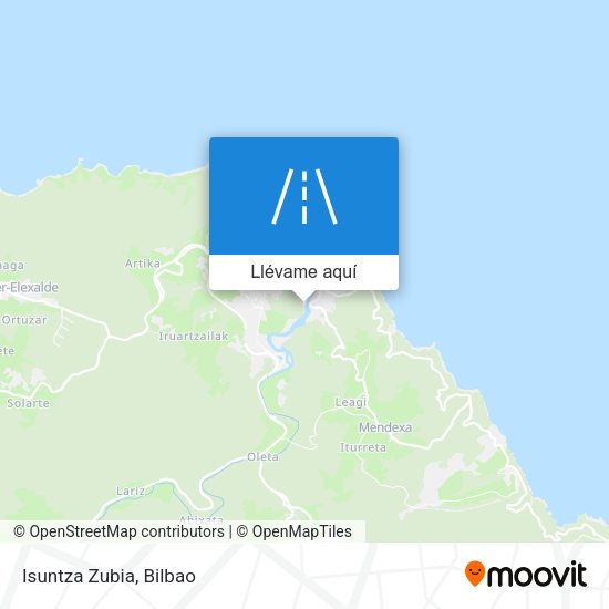Mapa Isuntza Zubia