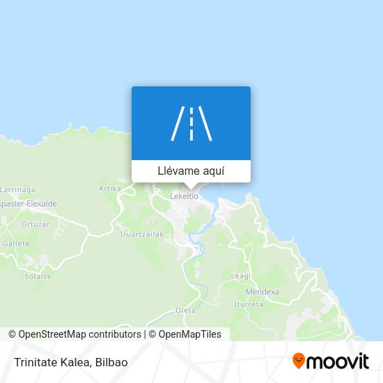 Mapa Trinitate Kalea
