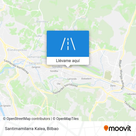 Mapa Santimamilarra Kalea