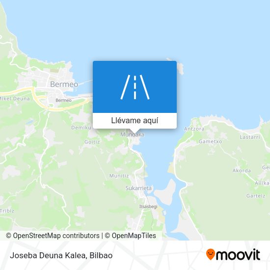 Mapa Joseba Deuna Kalea
