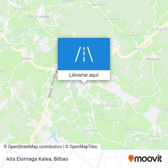 Mapa Aita Elorriaga Kalea