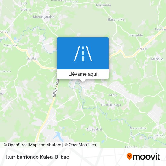 Mapa Iturribarriondo Kalea