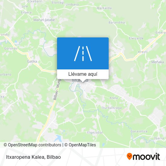 Mapa Itxaropena Kalea