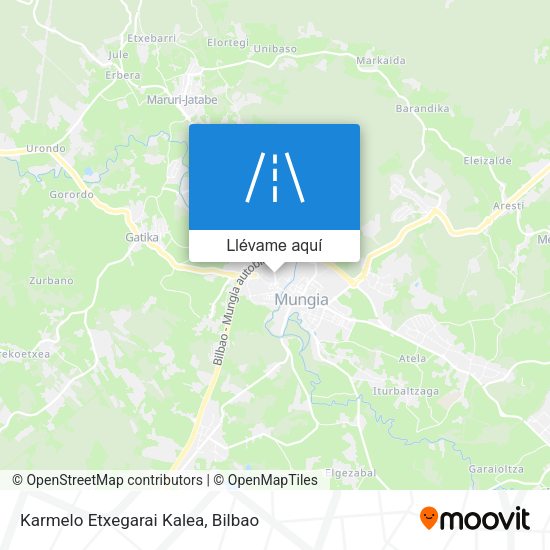 Mapa Karmelo Etxegarai Kalea