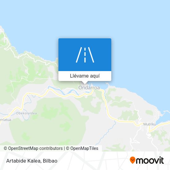 Mapa Artabide Kalea