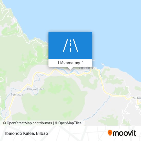 Mapa Ibaiondo Kalea