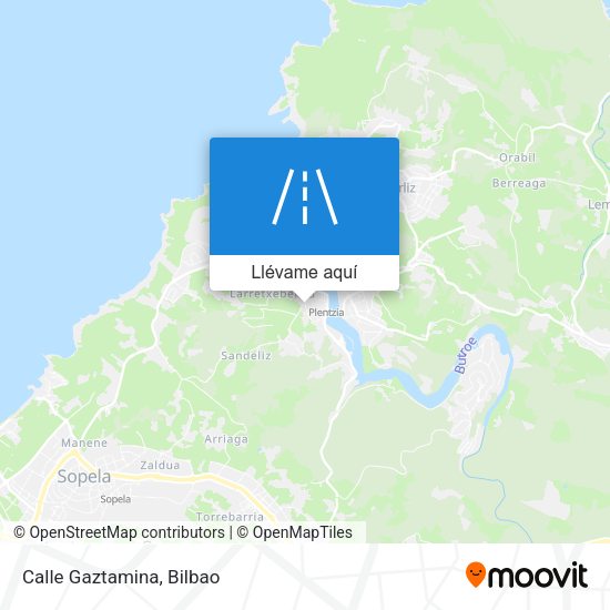 Mapa Calle Gaztamina