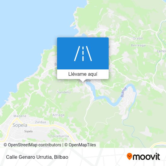 Mapa Calle Genaro Urrutia