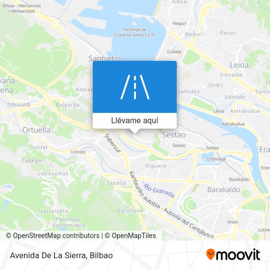 Mapa Avenida De La Sierra