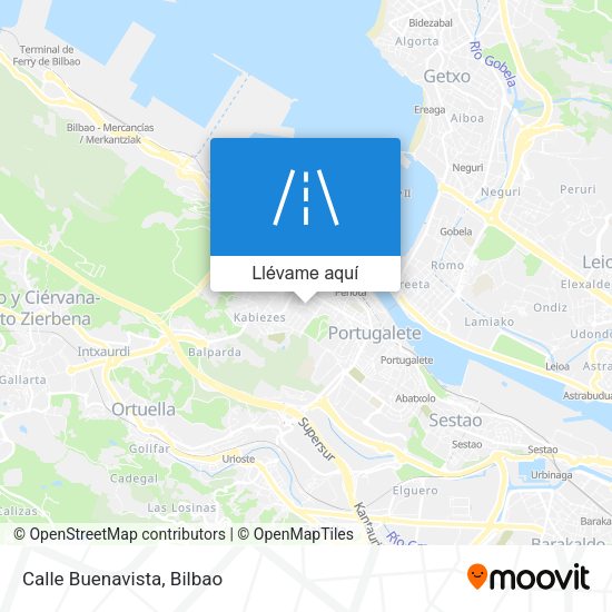 Mapa Calle Buenavista