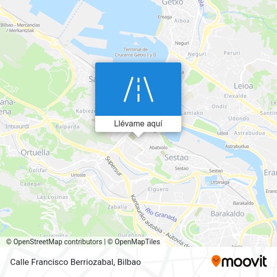 Mapa Calle Francisco Berriozabal