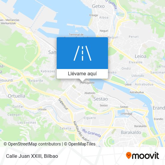 Mapa Calle Juan XXIII