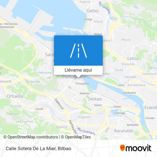 Mapa Calle Sotera De La Mier
