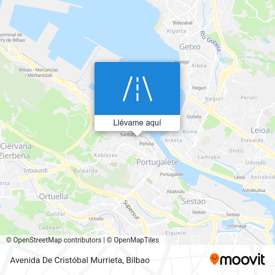 Mapa Avenida De Cristóbal Murrieta