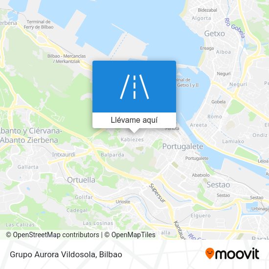 Mapa Grupo Aurora Vildosola