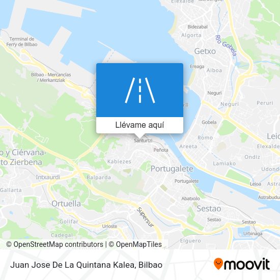 Mapa Juan Jose De La Quintana Kalea