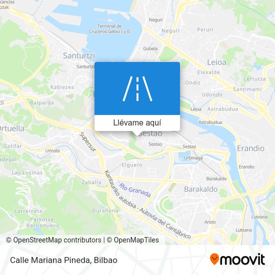 Mapa Calle Mariana Pineda