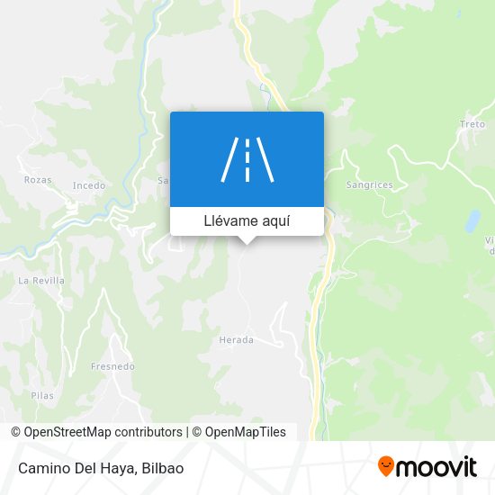 Mapa Camino Del Haya