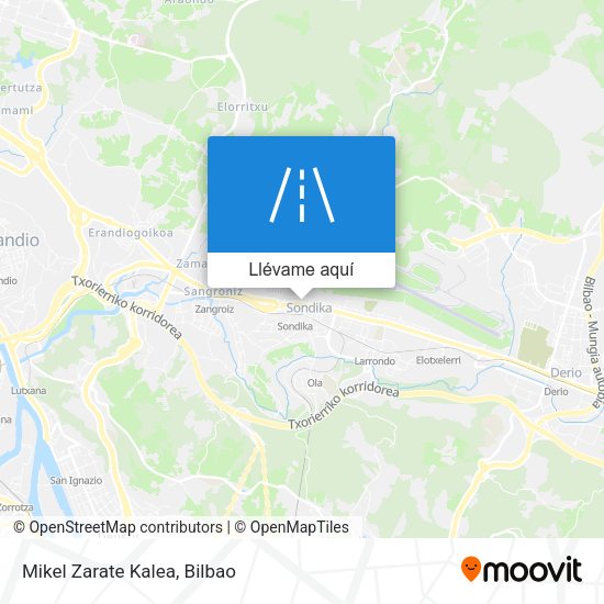 Mapa Mikel Zarate Kalea