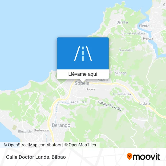 Mapa Calle Doctor Landa