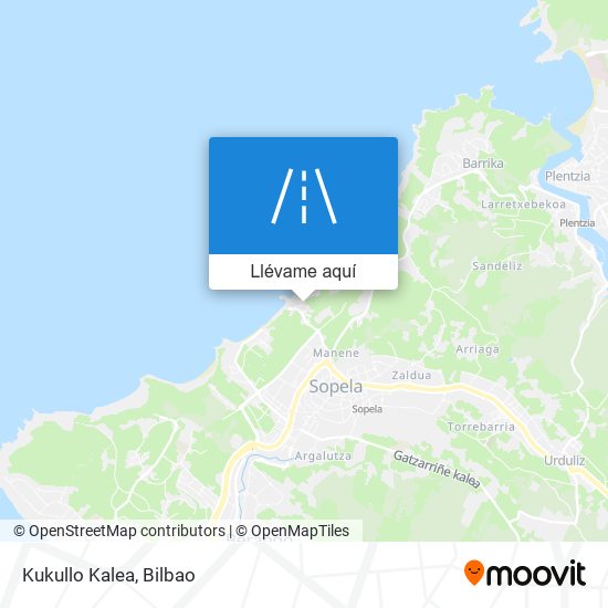 Mapa Kukullo Kalea