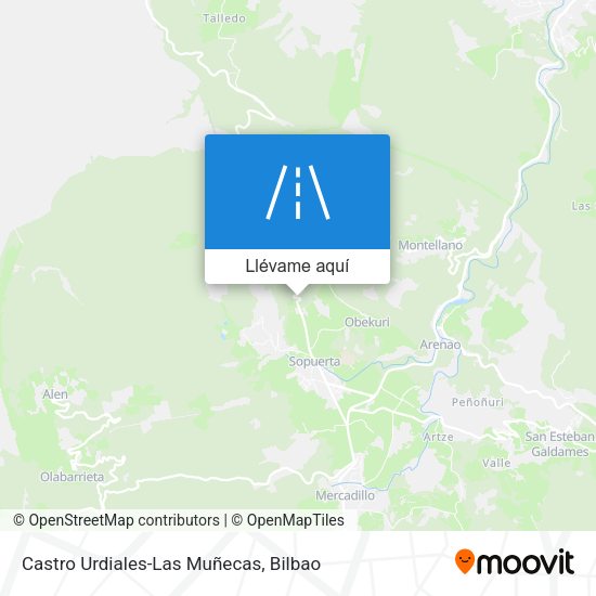 Mapa Castro Urdiales-Las Muñecas