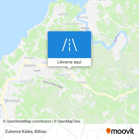 Mapa Zuberoa Kalea
