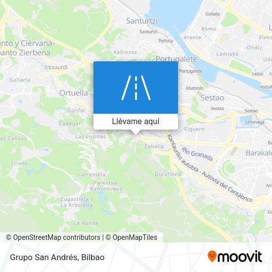 Mapa Grupo San Andrés