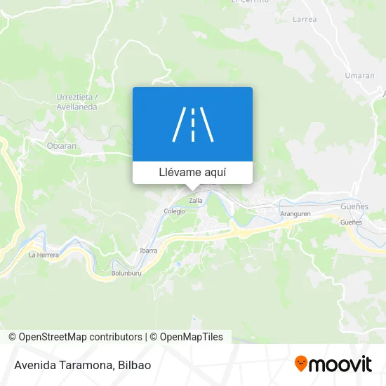 Mapa Avenida Taramona