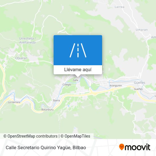 Mapa Calle Secretario Quirino Yagüe