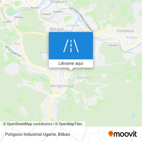 Mapa Polígono Industrial Ugarte