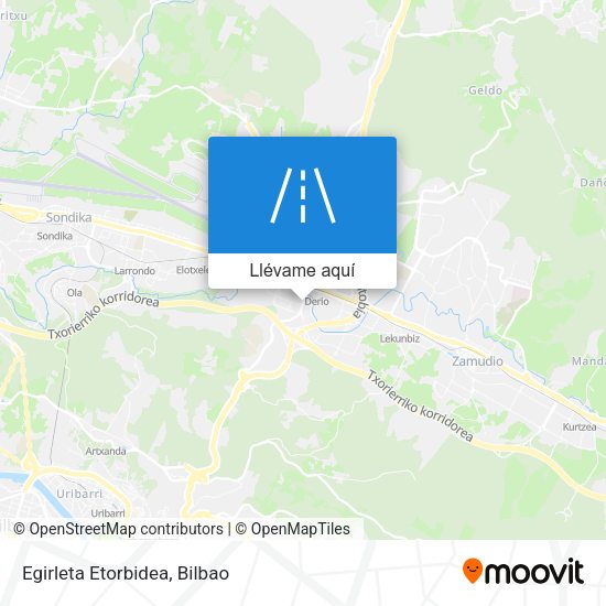 Mapa Egirleta Etorbidea
