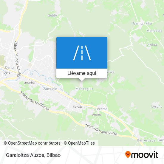 Mapa Garaioltza Auzoa