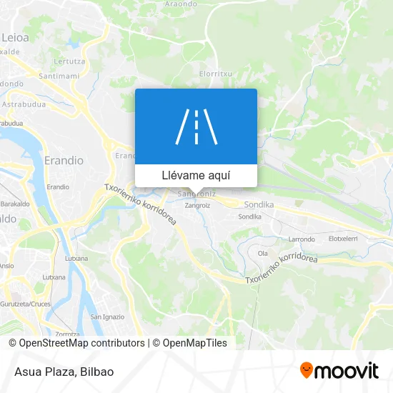 Mapa Asua Plaza