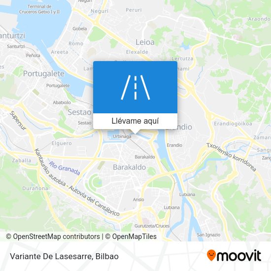 Mapa Variante De Lasesarre