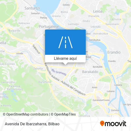 Mapa Avenida De Ibarzaharra