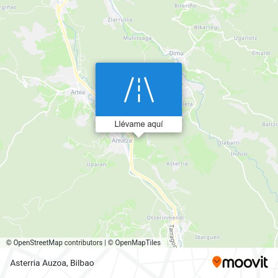 Mapa Asterria Auzoa