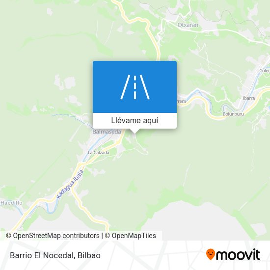 Mapa Barrio El Nocedal