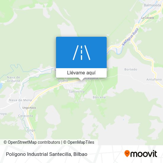 Mapa Polígono Industrial Santecilla